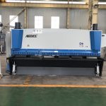 Hidrauliskā giljotīnas griešanas mašīna 3200mm x 8mm ar pneimatisko materiālu atbalstu