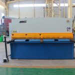 tērauda plākšņu hidrauliskā griešanas mašīna pārdošanai